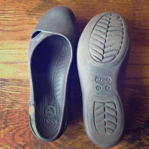 Discontinued CROCS Rhinestone slingback sandals